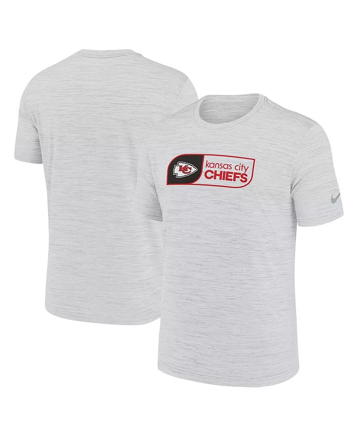 

Мужская белая футболка Kansas City Chiefs Velocity Jock Tag Performance Nike