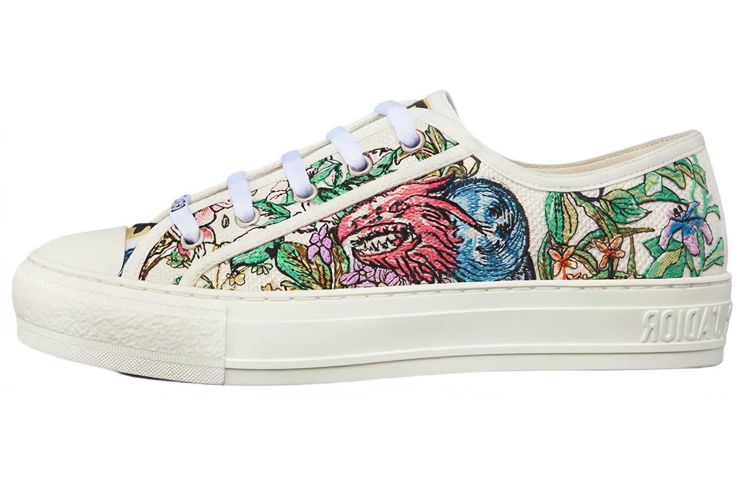 Кроссовки женские Walk'n'Dior Canvas, белый