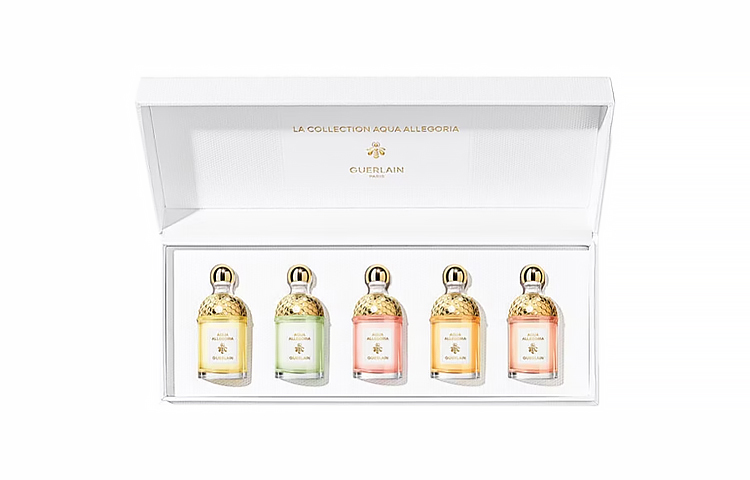 

Набор парфюмерных проб JIAOLAN Flower Grass Water Language Eau De Toilette цветочно-фруктовый 7,5 мл*5 GUERLAIN