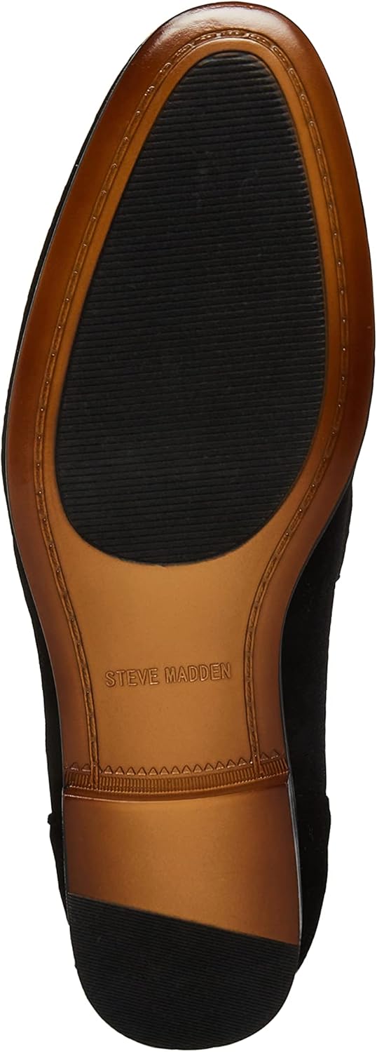 Мужские лоферы Steve Madden Madly, черный — фото 4