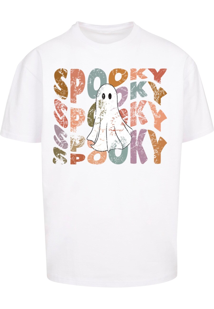 

Рубашка Merchcode Halloween - Spooky Ghost, белый