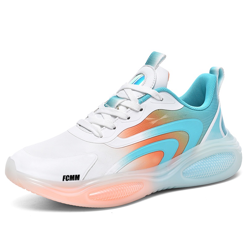 

Баскетбольные кроссовки с противоскользящей подошвой, износостойкие, детские FCMM, белый/оранжевый