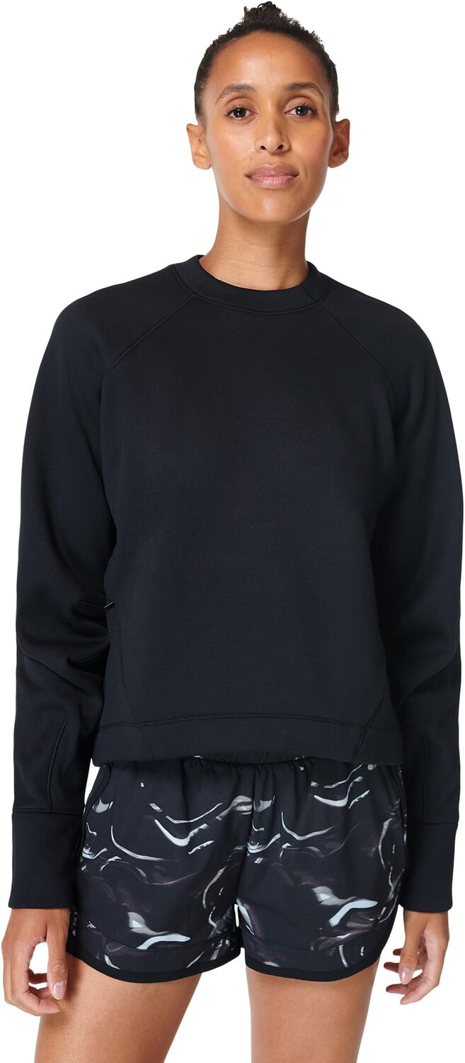 

Толстовка Sweaty Betty Run Crew Neck, черный