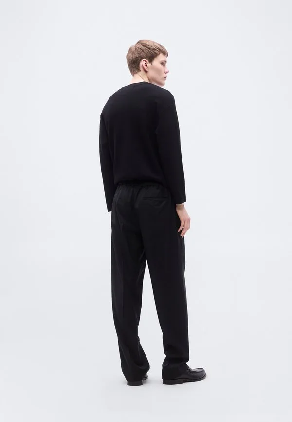 Дорожные брюки с широкими штанинами Calvin Klein, Black — фото 3