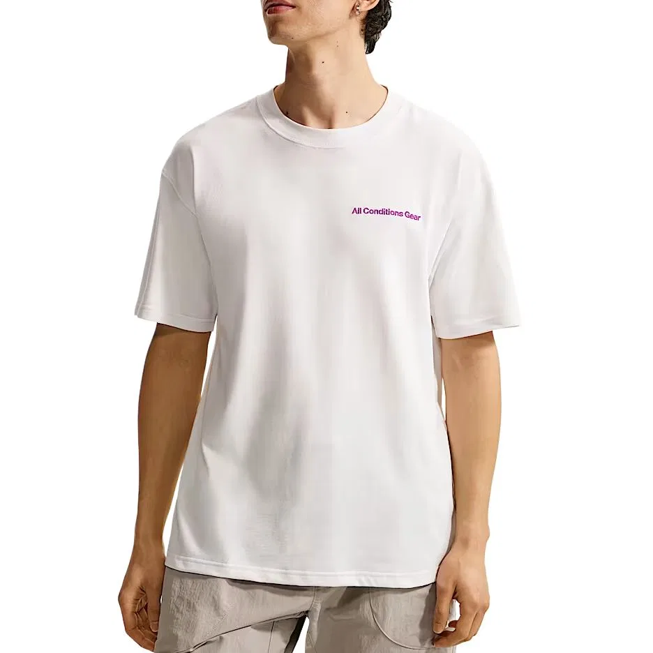Футболка ACG мужская белая с круглым вырезом Nike, White