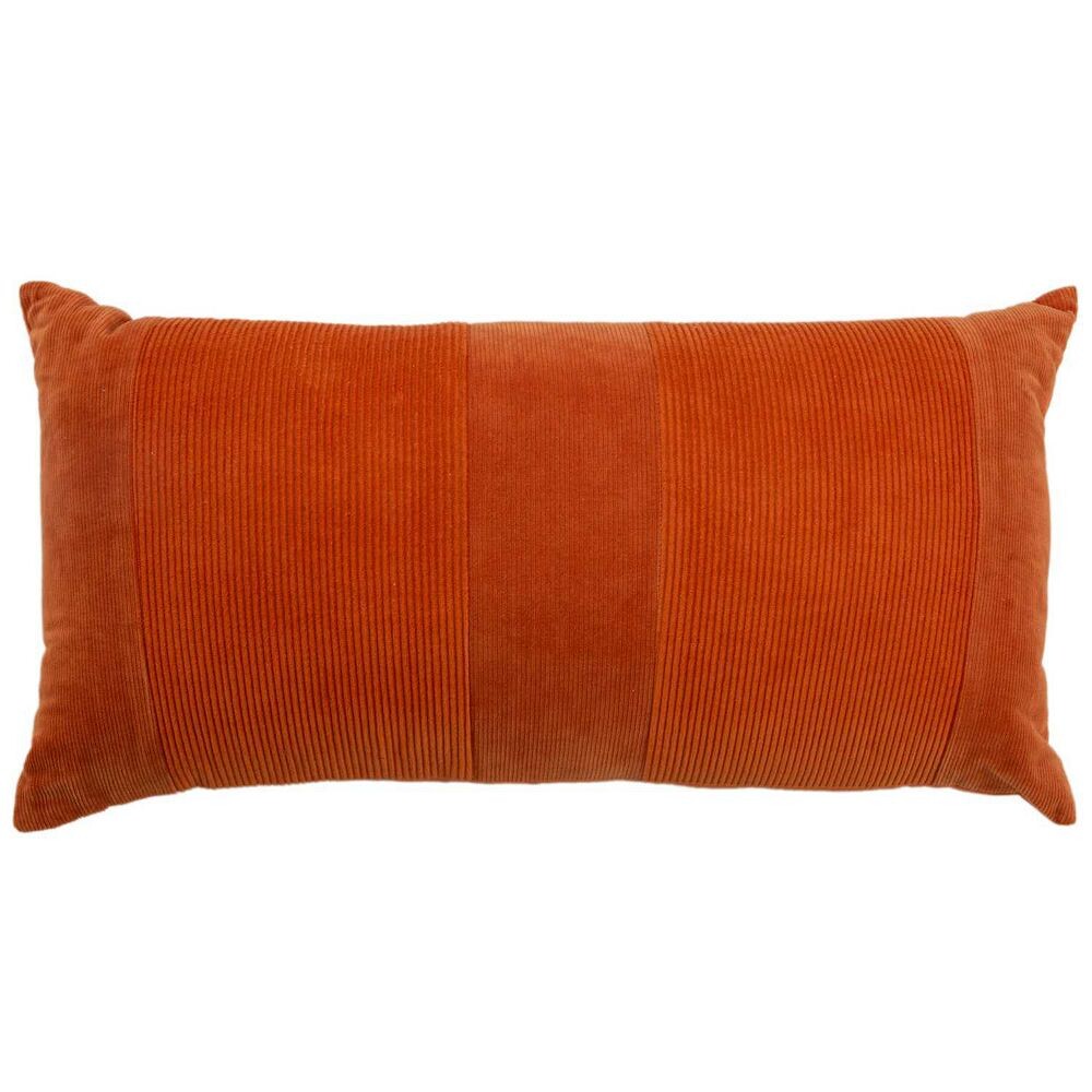 

Декоративная наволочка Rizzy Home Bob размером 14 x 26 дюймов из вельвета и бархата, цвет Rust