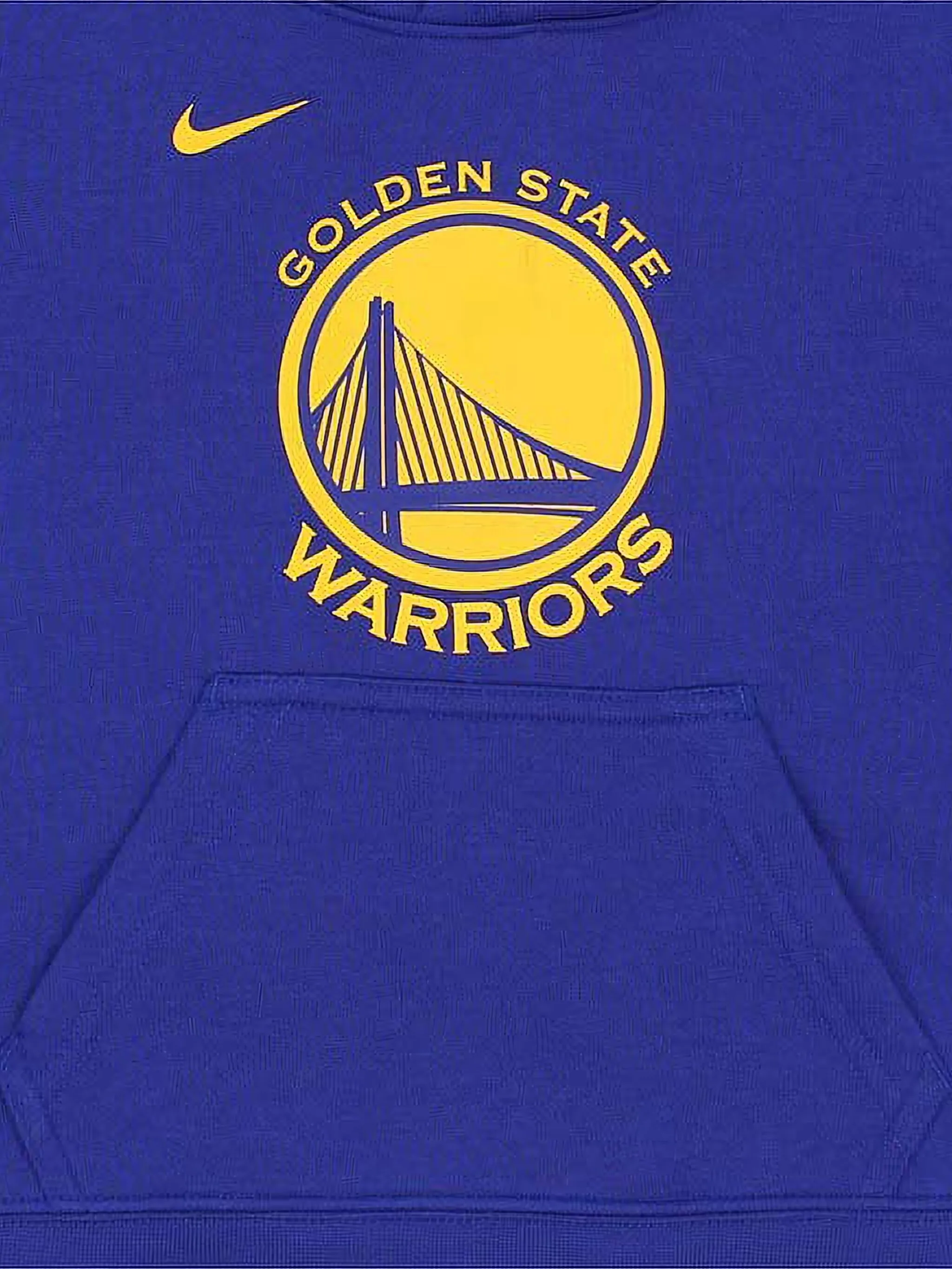Худи NBA Golden State Warriors с логотипом Nike, синий — фото 2