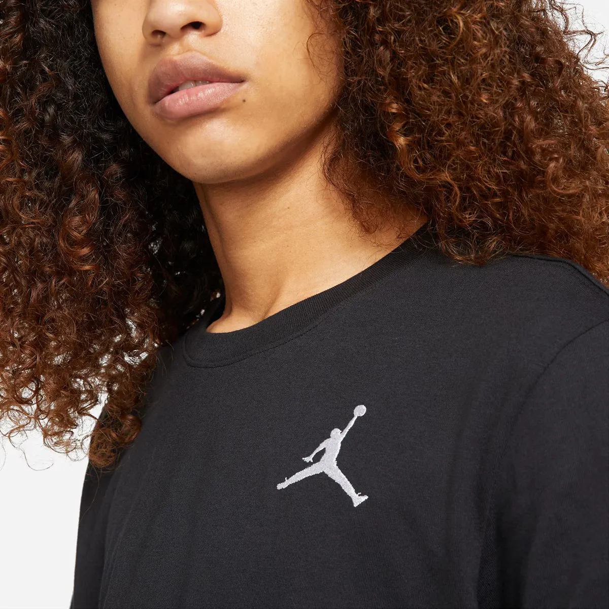 Мужская футболка Jumpman Jordan, черный/белый — фото 3