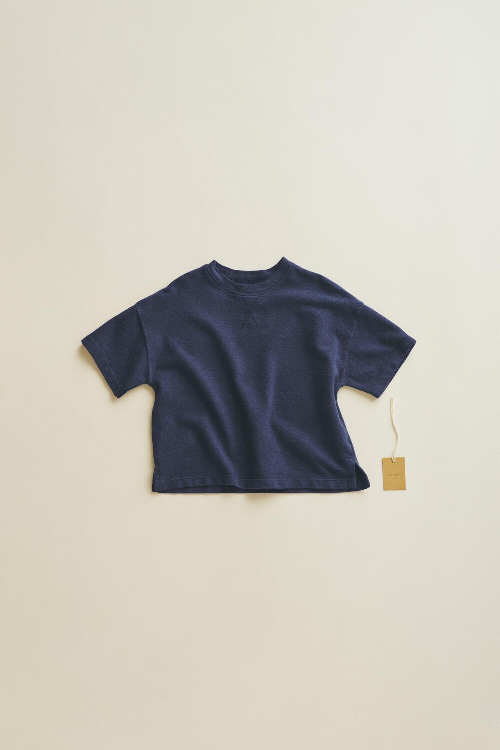 

Timelesz - футболка из плотного джерси ZARA, синий/индиго