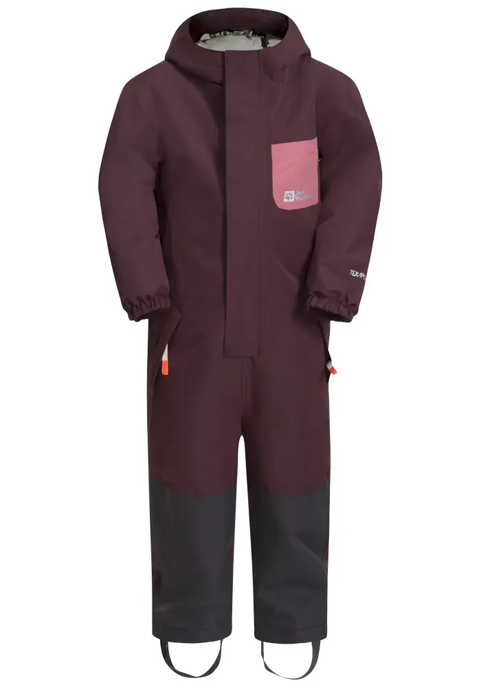 

Зимний комбинезон Jack Wolfskin "GEELY 2L INS OVERALL K", цвет Boysenberry