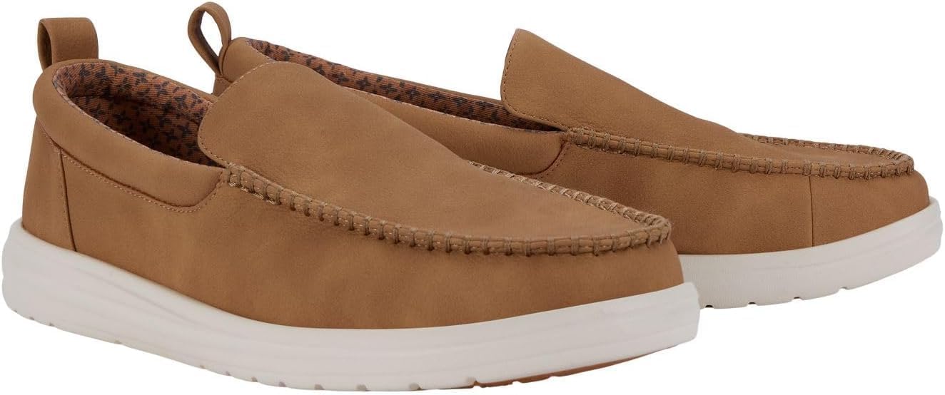 

Мужские слипоны HEYDUDE Paul Canvas, Walnut
