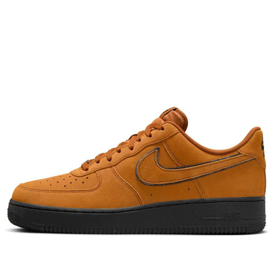 

Кроссовки Nike Air Force 1 Low '07 LV8 'Desert Ochre Black', желто-коричневый