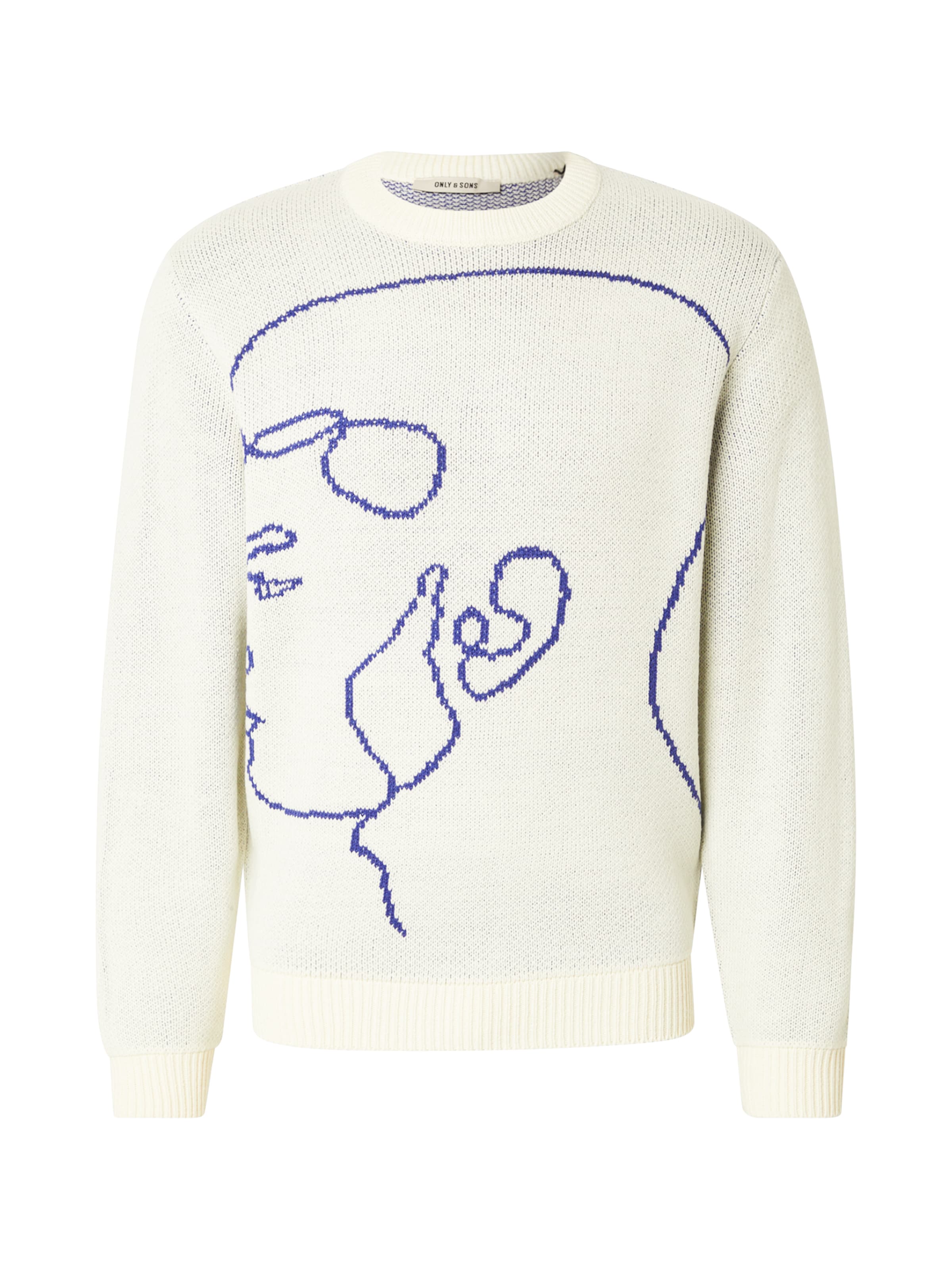 

Only & Sons Свитер 'ONSHAMILTON' в цвете экрю