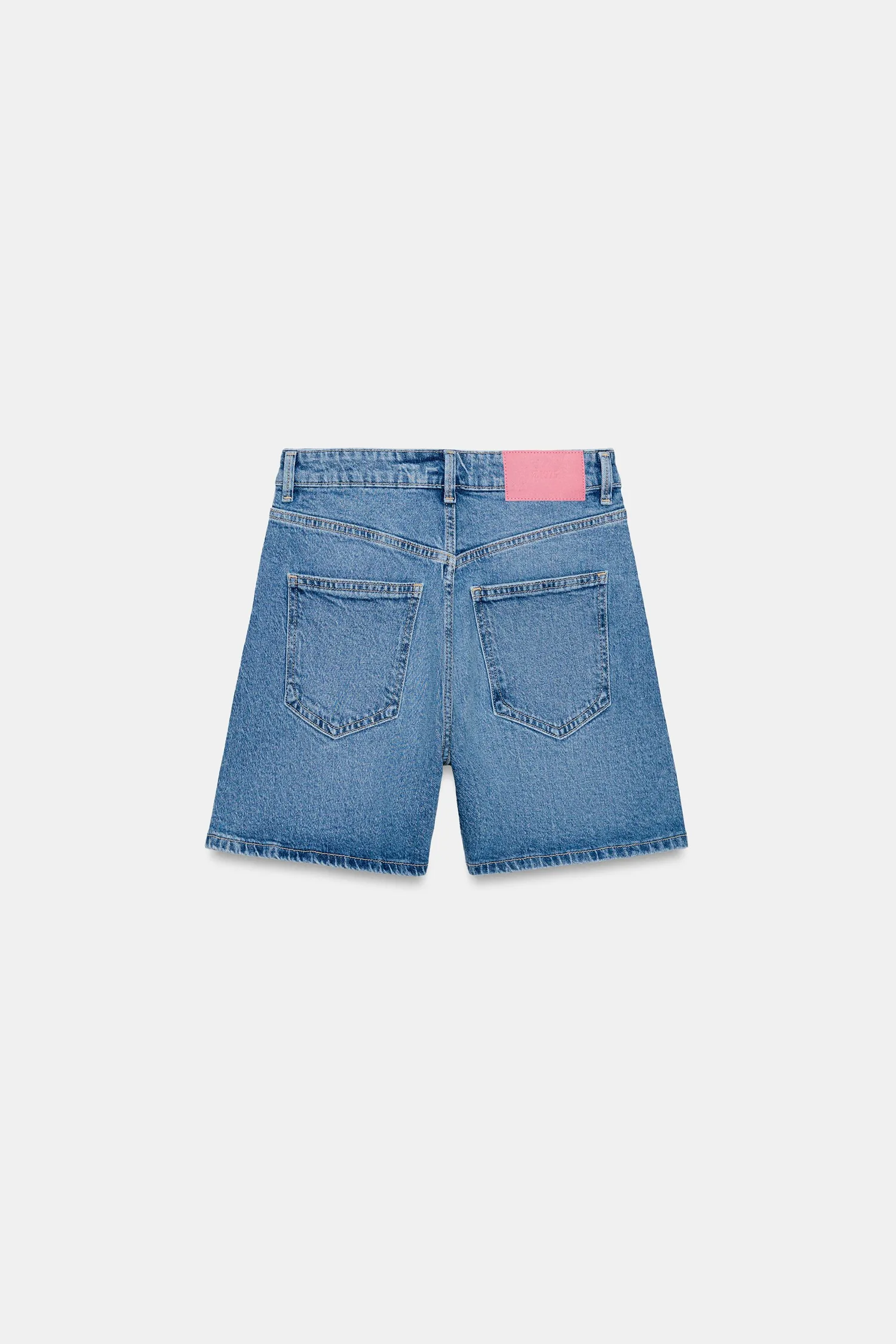 Zara Шорты z1975 mom fit — фото 2