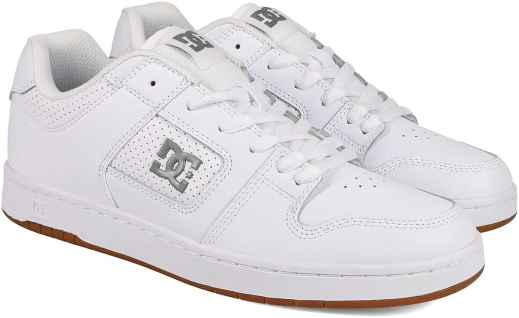 Мужские скейтбордистские кроссовки DC Manteca 4 Zero Waste Low Top DC Shoes, 2-White Battleship White