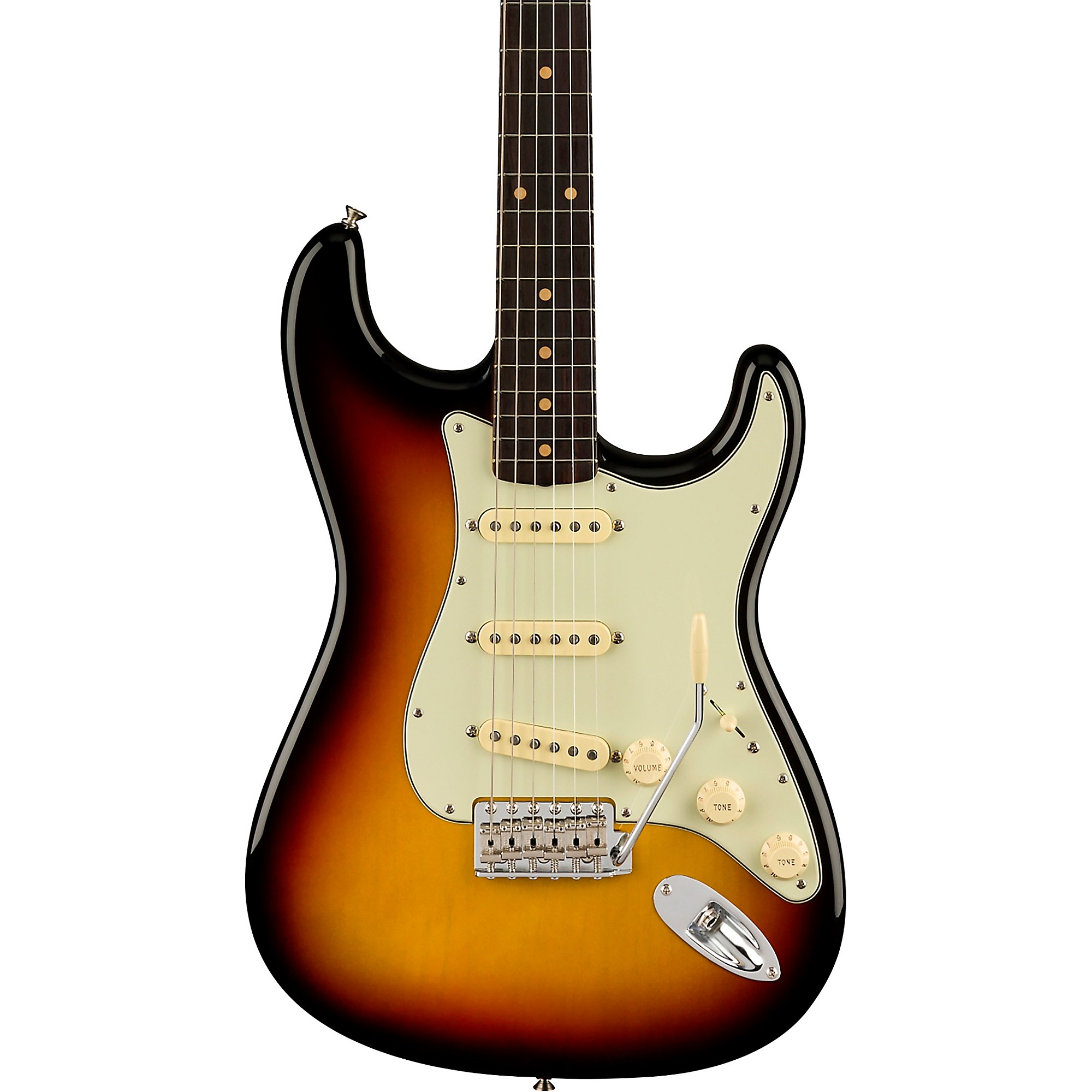 

Электрогитара Fender American Vintage II 1961 Stratocaster, 3-цветная, Sunburst