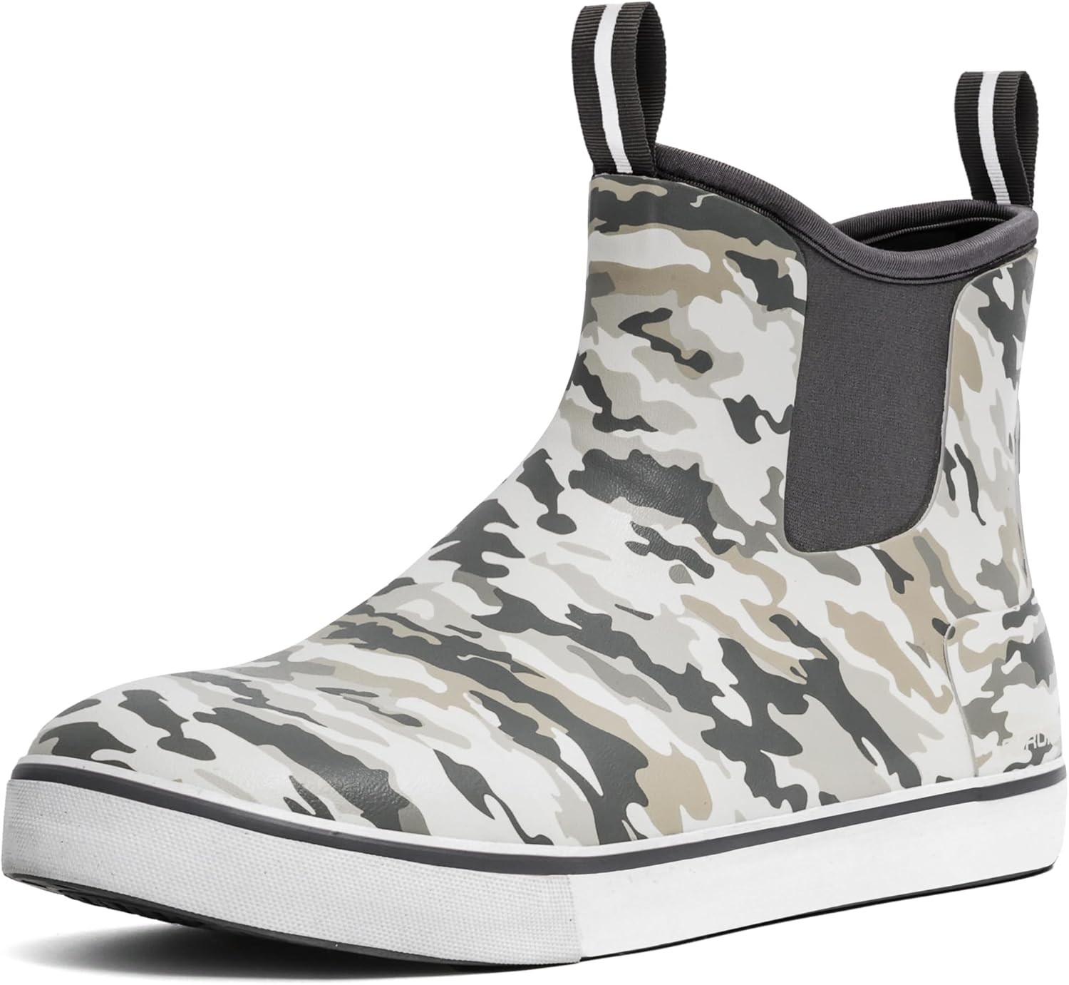 

Мужские ботинки Furuian Deck, рыболовные ботинки, водонепроницаемые дождевые ботинки, ботильоны на щиколотку, слипоны из неопрена и резины, челси для мужчин, ботинки для садоводства, рыбалки, походов, плавания и парусного спорта, серый