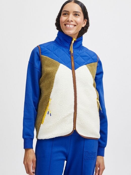 

Короткий жилет jcberri Thejoggconcept., синий