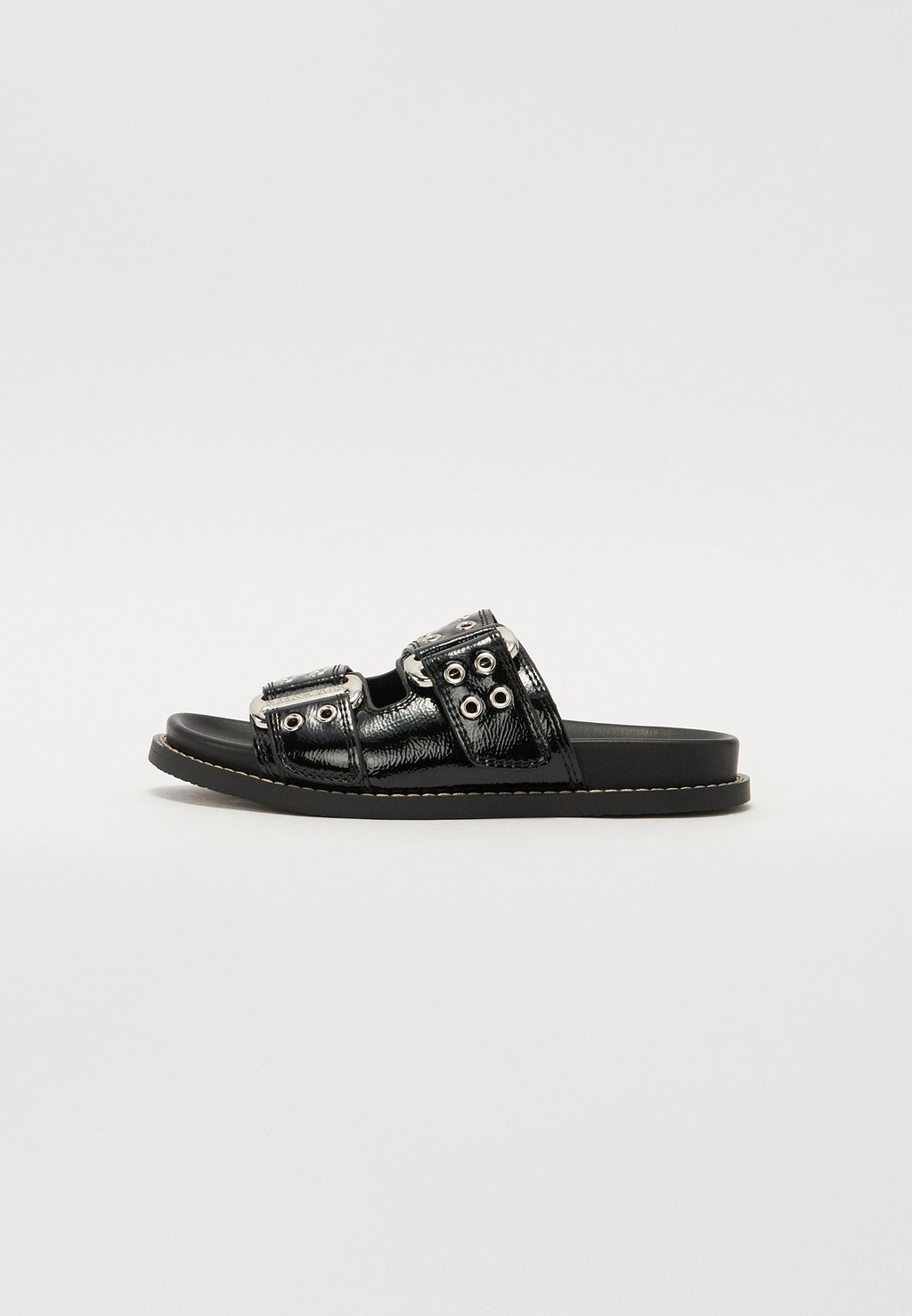 Тапочки AGENT - Mules Steve Madden, черный