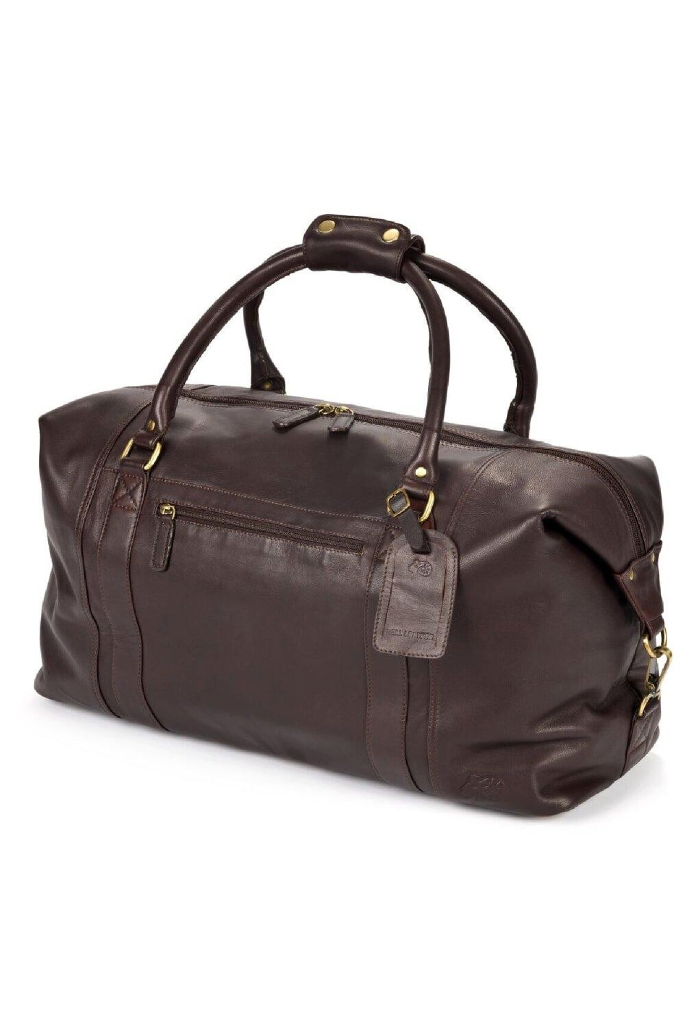 

Большая дорожная сумка Eastern Counties Leather, коричневый