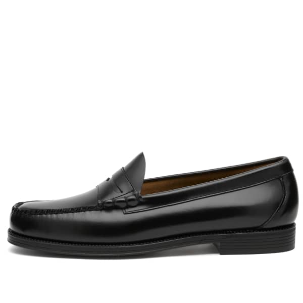 

Easy Weejun Larson пенни-лоферы Bass Weejuns, Black Leather