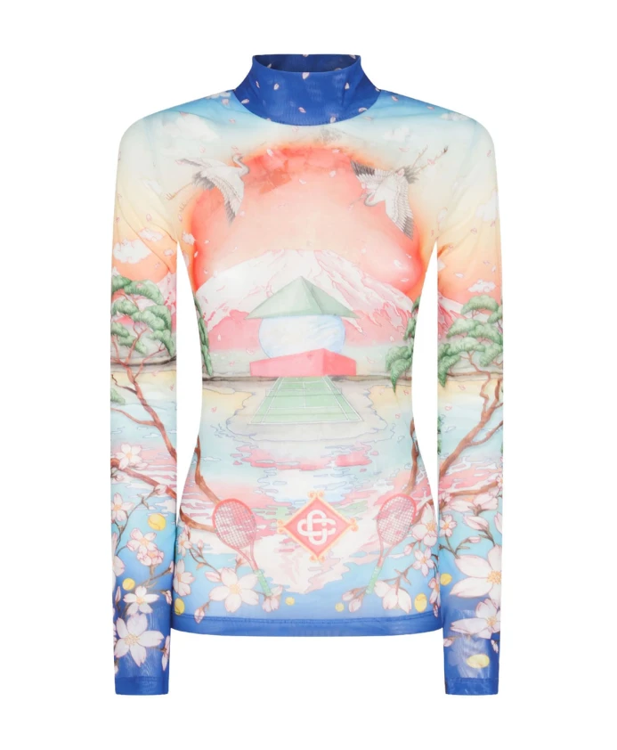 

Стильная футболка с wpf25jtp02802 Casablanca, мультиколор, Белый, Стильная футболка с wpf25jtp02802 Casablanca, мультиколор