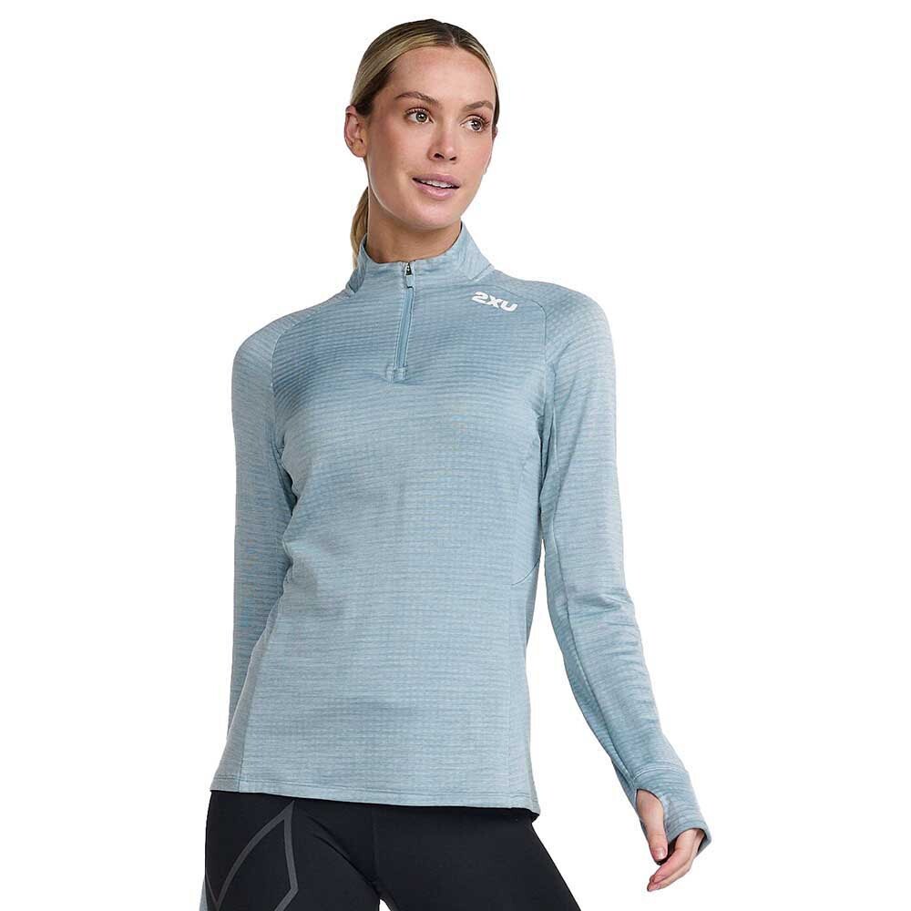 

Футболка 2XU Ignition Half Zip, серый