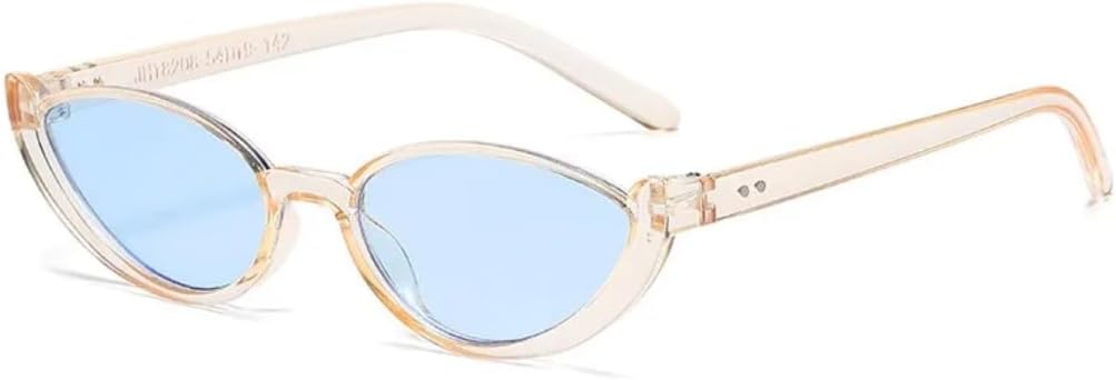 

Винтажные женские солнцезащитные очки, винтажная маленькая оправа для мужчин, роскошные очки для активного отдыха с защитой от УФ-излучения UV400 VFDHN, 2843-c2-plastic