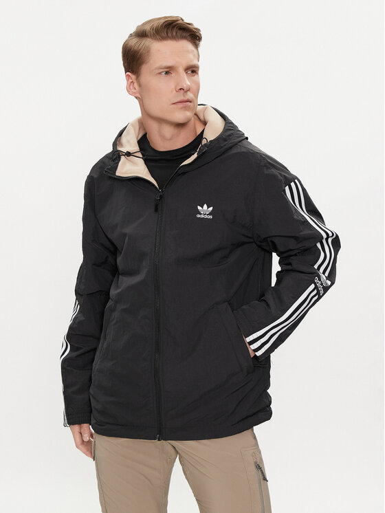 

Демисезонная куртка regular fit Reversible Polar Fleece Jacket HL9186 Adidas, черный