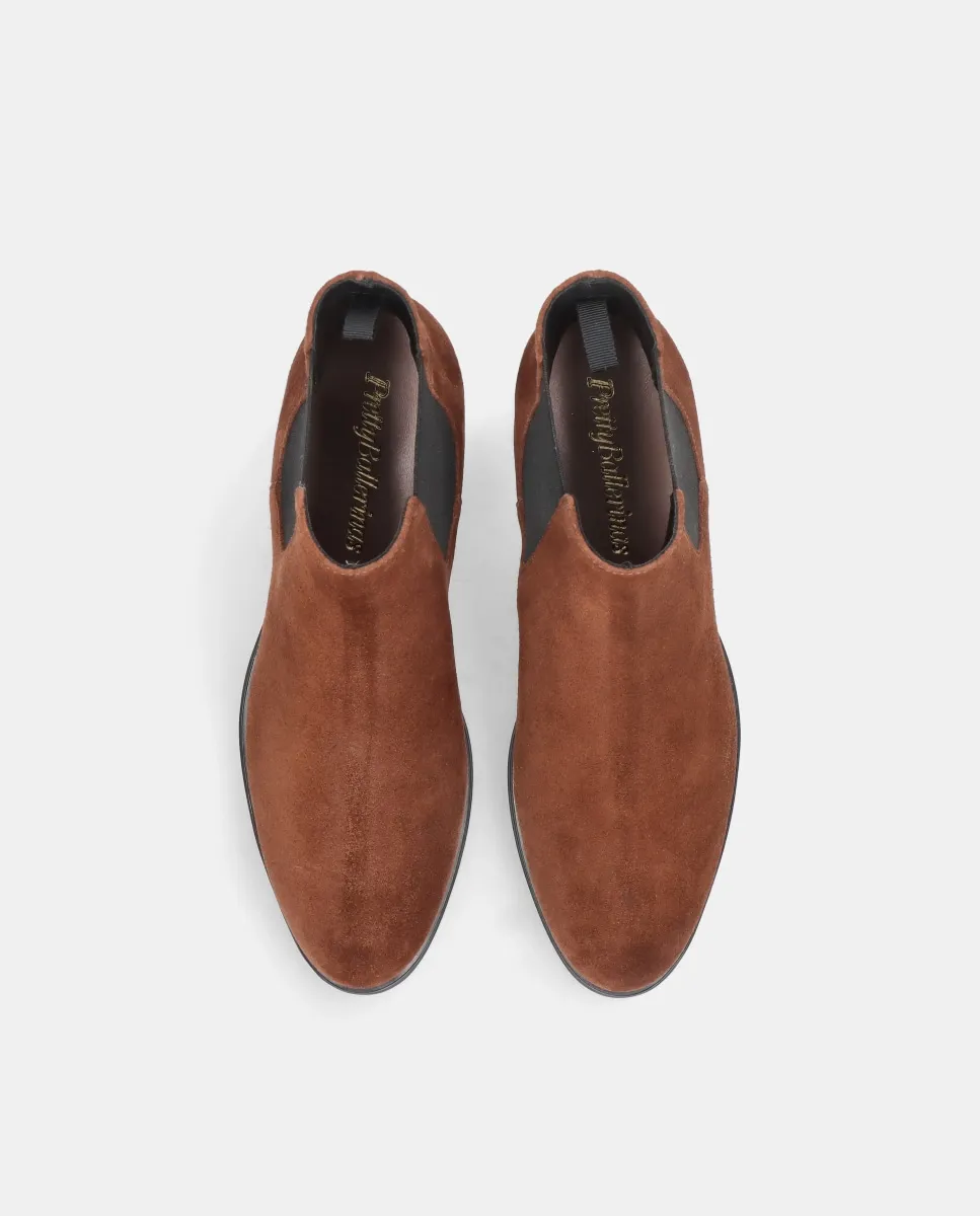 Женские ботильоны Pat из замши Pretty Ballerinas, коричневый — фото 2
