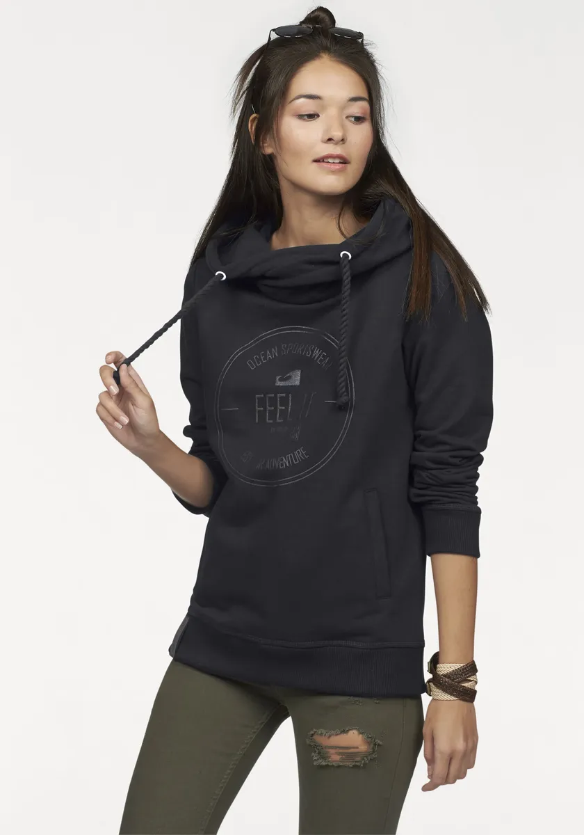 

Толстовка Ocean Sportswear с капюшоном "Essentials Sweatshirt", черный