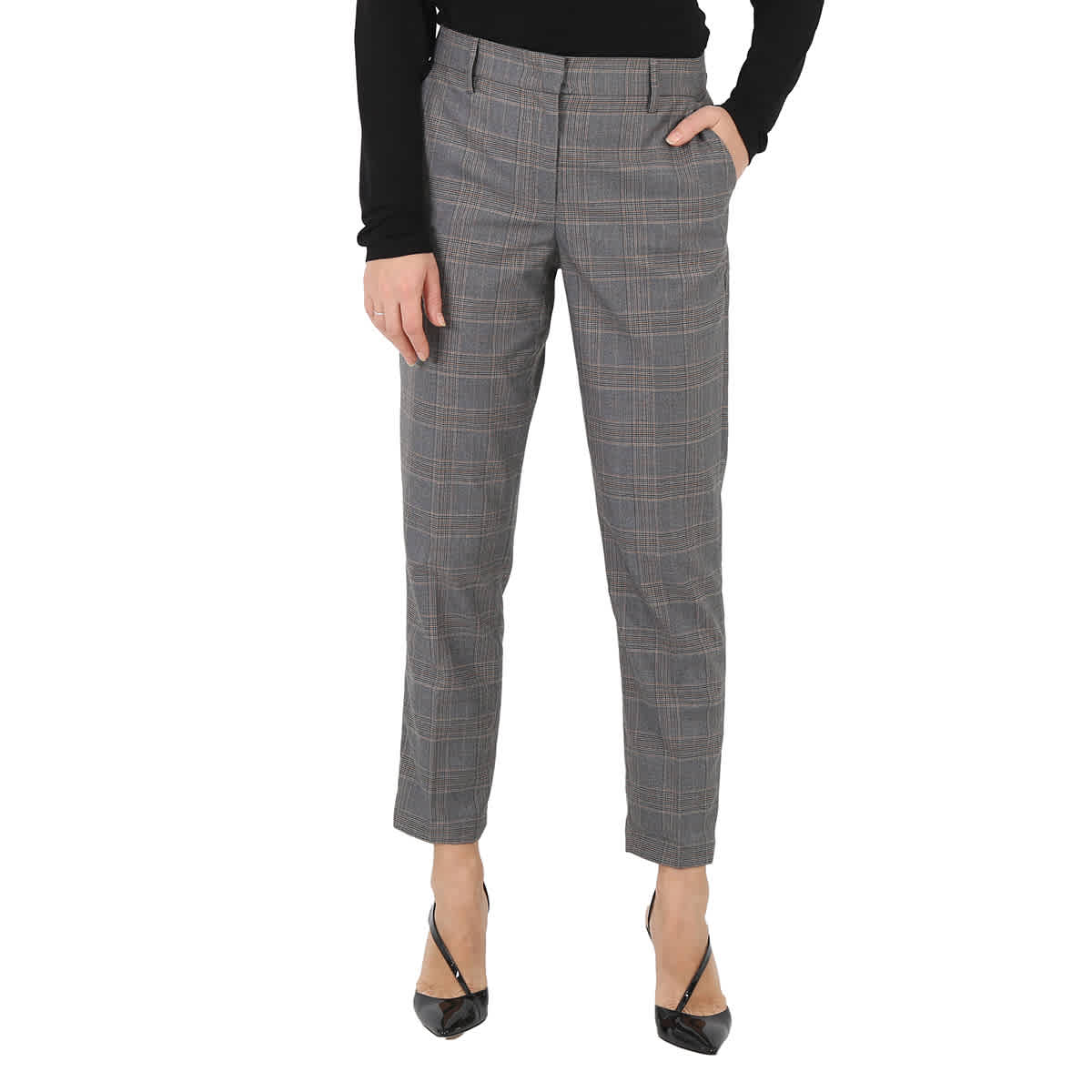 

Женские брюки Essentiel Amry Green Rock облегающего кроя ESSENTIEL ANTWERP