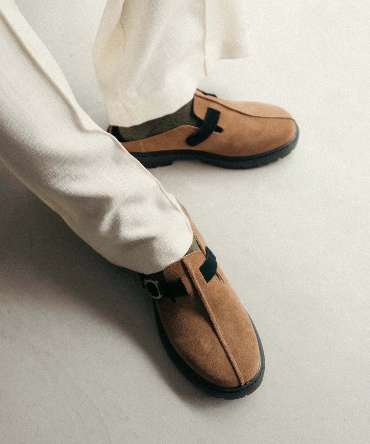 Мужские сабо cii Split Leather Mule Sabot — фото 4