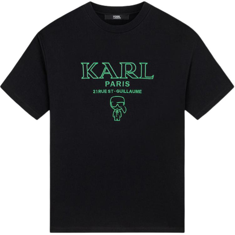 

KARL LAGERFELD / Karl Lagerfeld Jeans Футболка мужская черная, Черный, KARL LAGERFELD / Karl Lagerfeld Jeans Футболка мужская черная