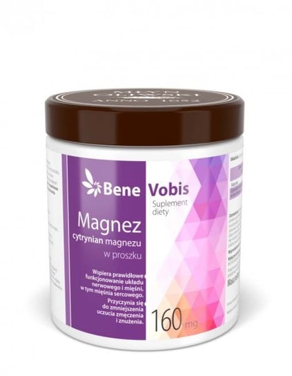 

Młyn Oliwski, Magnesium (цитрат магния), Bene Vobis, 500 г, мультиколор