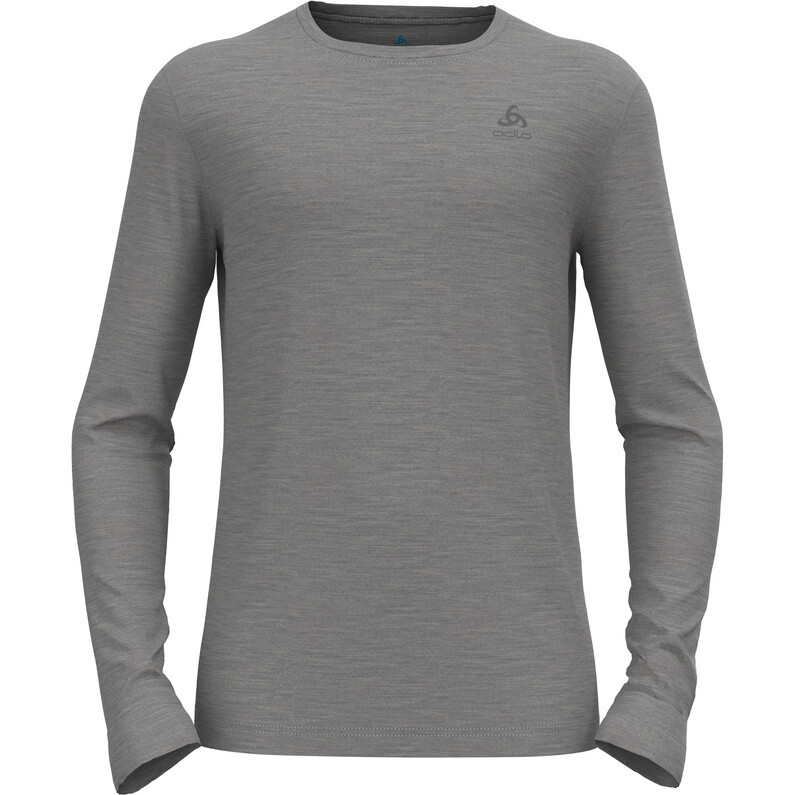 

Мужская куртка Merino 200 с круглым вырезом и длинным рукавом Odlo, серый