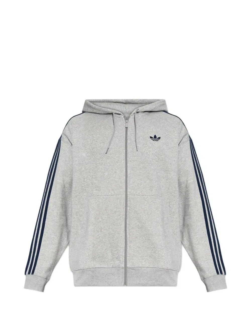 Спортивная куртка 3-Stripes на молнии Adidas, серый
