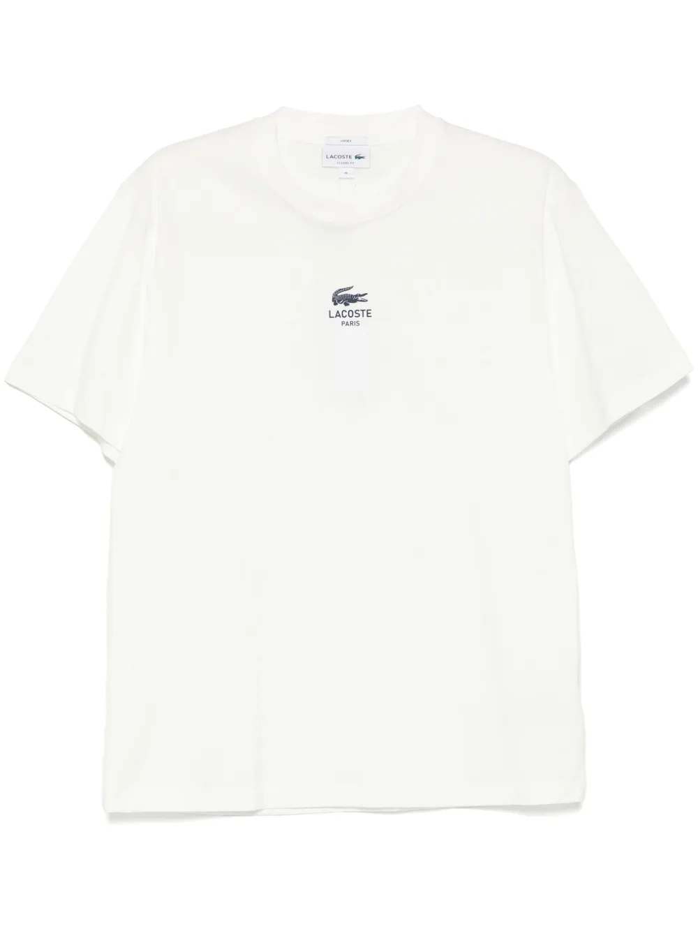 

Футболка с принтом Lacoste, белый