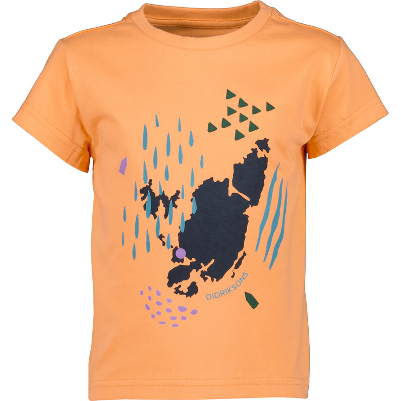 

Детская футболка Mynta Didriksons, цвет Papaya Orange