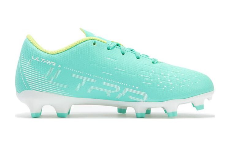 Футбольные бутсы Puma Ultra Play Kids для детей, Mint Green — фото 2