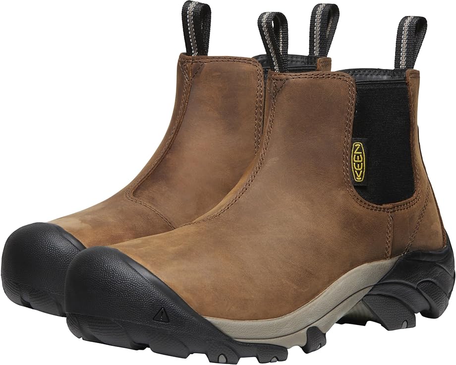 

Ботинки KEEN Utility Lansing Chelsea Steel Toe, цвет Dark Earth/Brindle