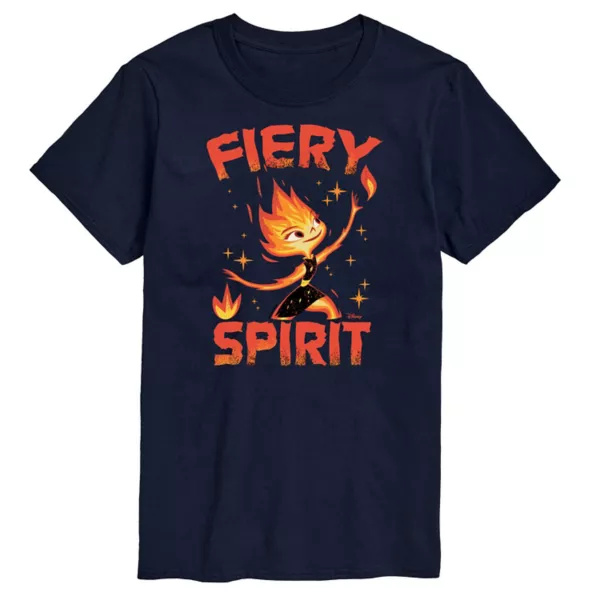 

Мужская футболка Elemental Fiery Spirit Licensed Character, синий