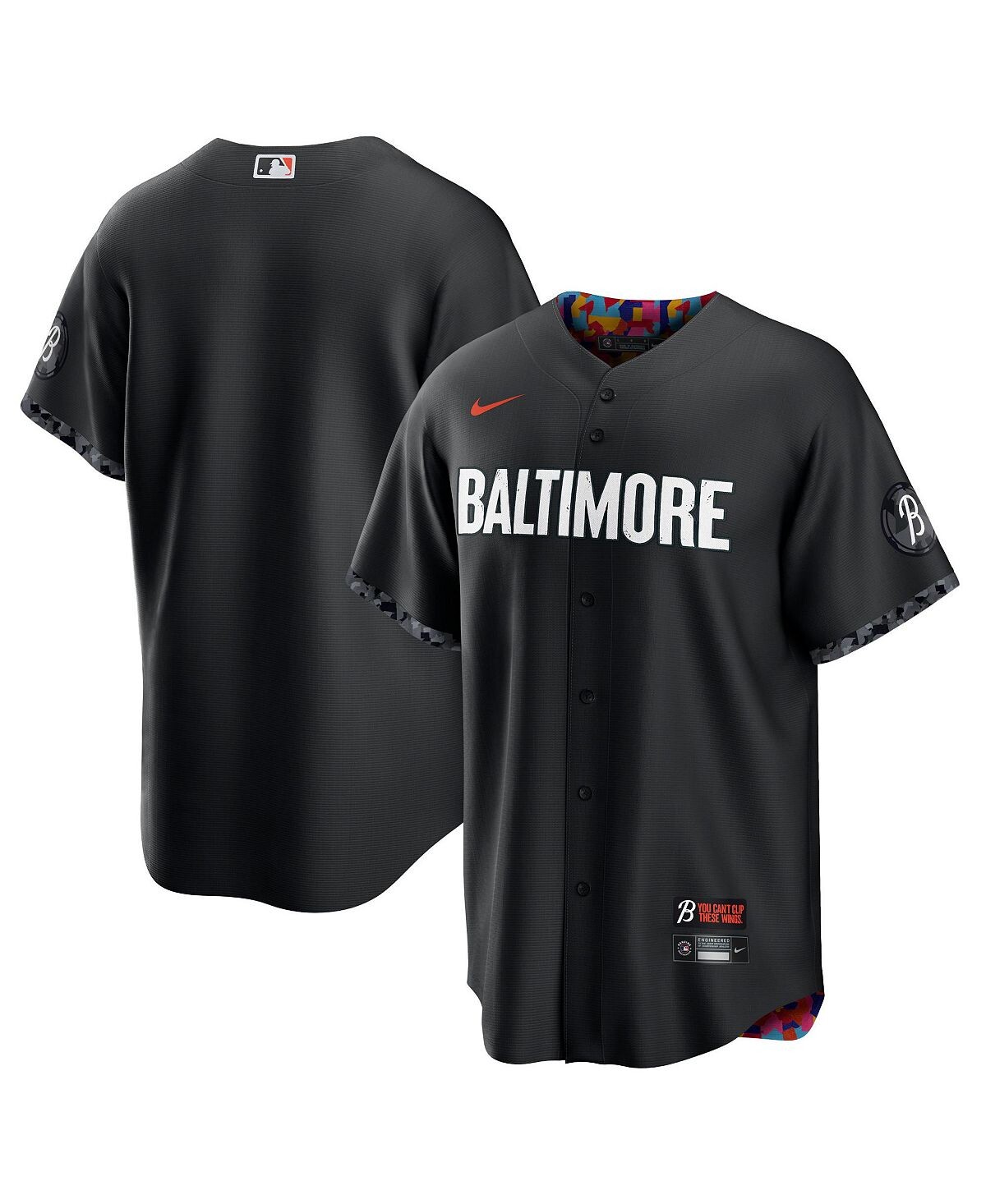 

Мужская черная майка Baltimore Orioles 2023 City Connect Replica Nike