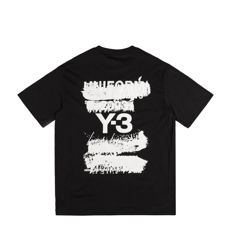 

Шорты back graphic short sleeve tee Adidas Y-3, черный