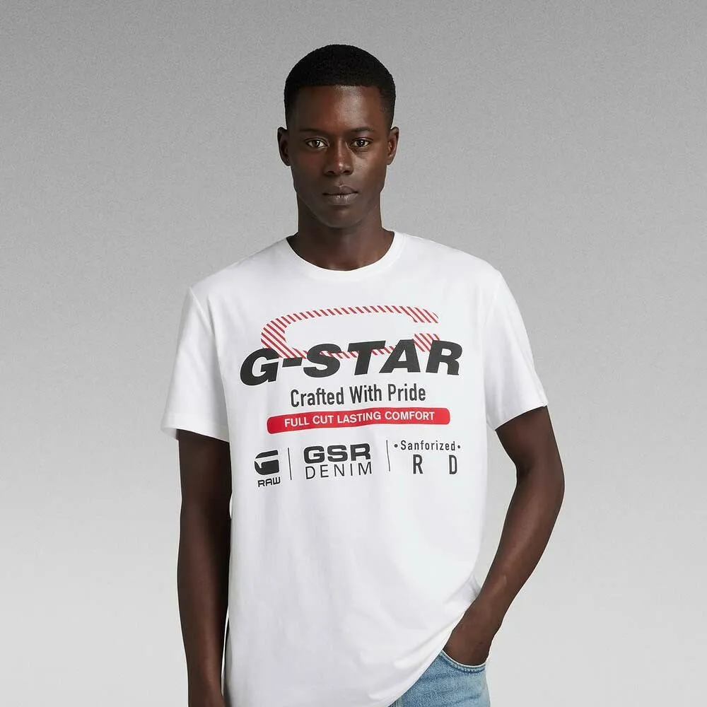 

Футболка G-Star Old Skool Originals, белый