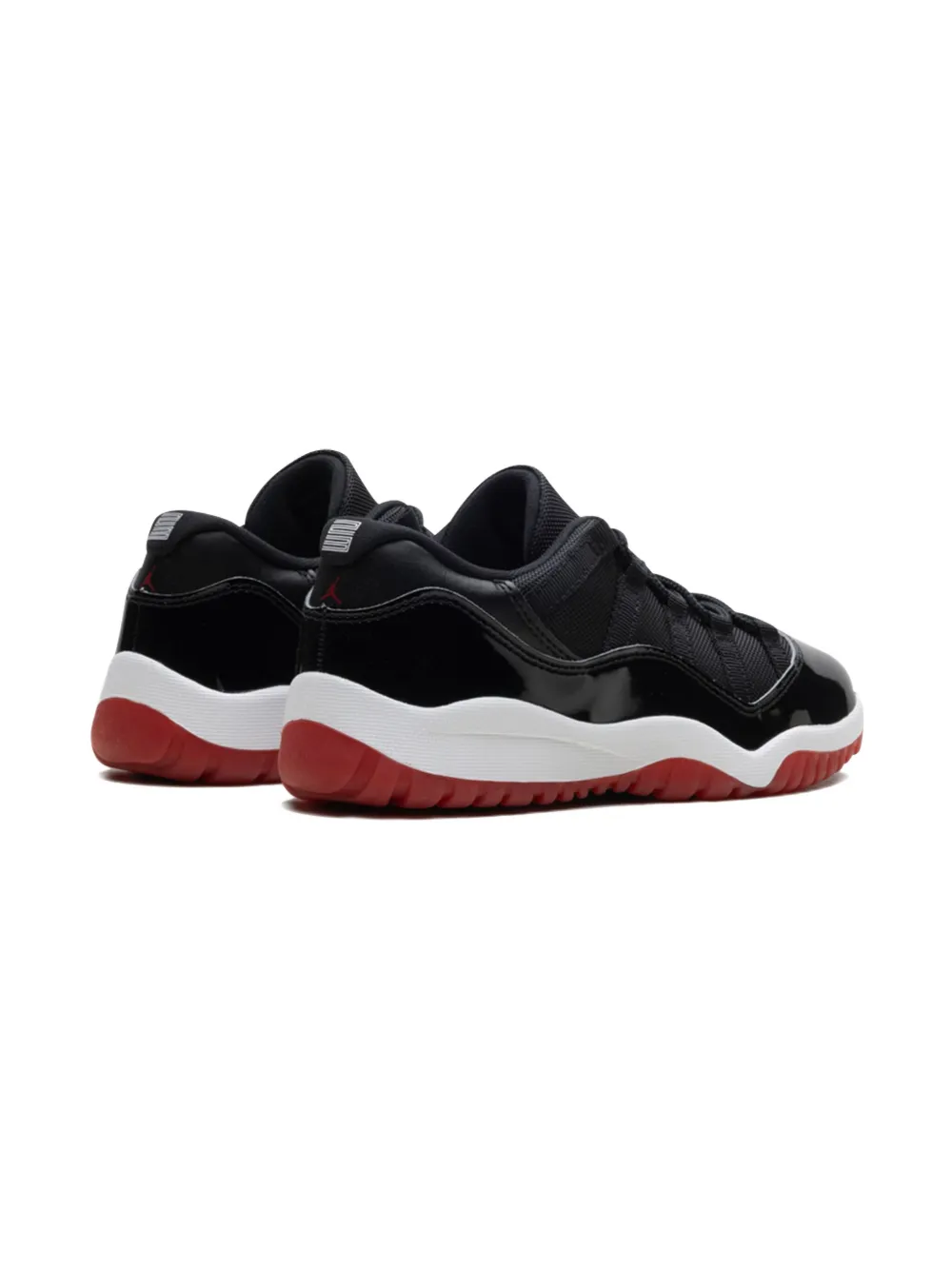 Кроссовки Air Jordan 11 Retro Low PS Bred Black/Varsity Red/White Jordan Kids, черный — фото 3