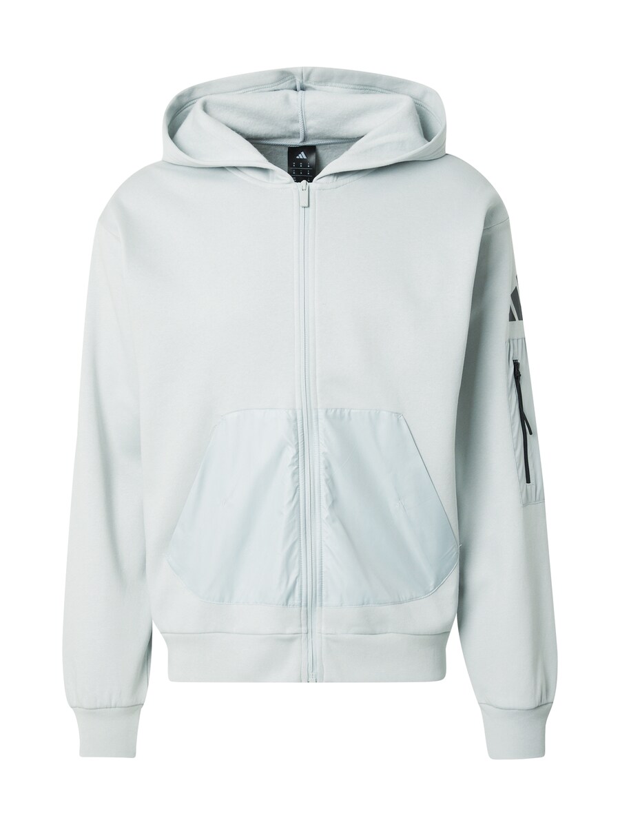 

Спортивная толстовка с капюшоном на молнии ADIDAS SPORTSWEAR, мятный