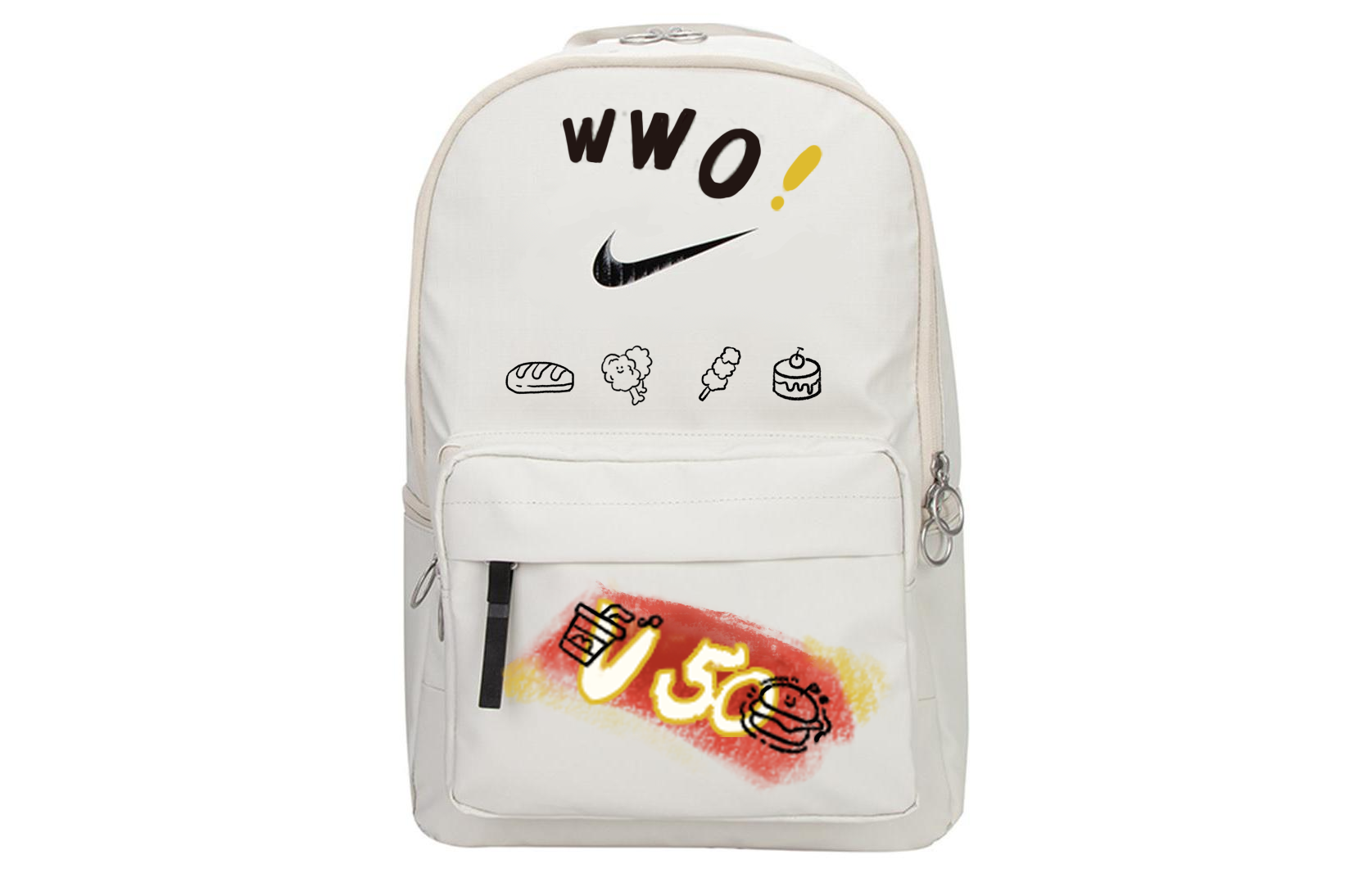 

Тканевый рюкзак унисекс разноцветный Nike, crazy thursday