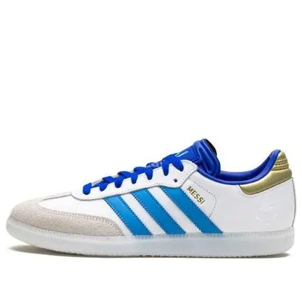 

Кроссовки x lionel messi samba indoor Adidas, белый