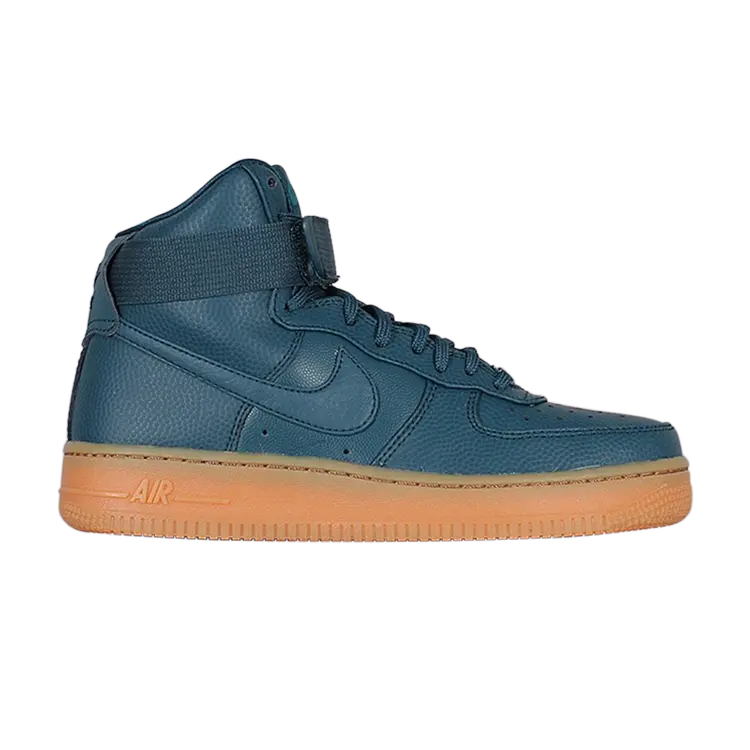 

Кроссовки Nike Wmns Air Force 1 High SE 'Midnight Turquoise', синий